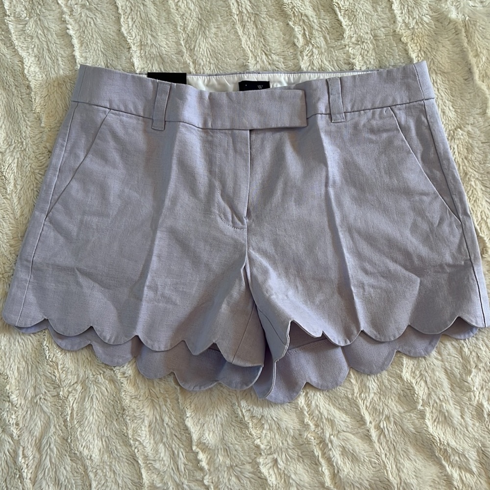 J.CREW4” Short, NWT Lavender style L2142. Size 6